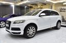 Audi Q7 EXCELLENT DEAL for our Audi Q7 S-Line 40TFSi Quattro ( 2015 Model ) in White Color GCC Specs
