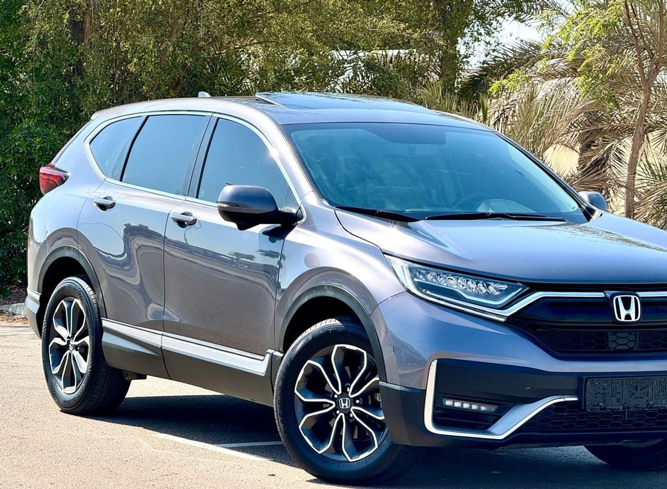 Honda CRV EX 2.4L (184 HP) AWD 1180-Monthly l GCC l Sunroof, Cruise, Camera l Accident Free