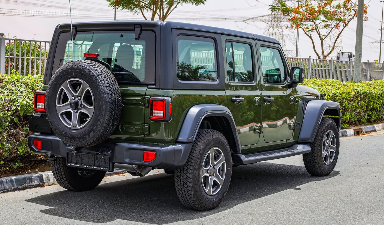 Jeep Wrangler Unlimited Sport Plus + UAE Edition , GCC 2021 , 0Km , W/3 Yrs or 60K Km WNTY @Official Dealer