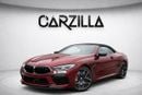 BMW M8 Competition 4.4L (617 HP) AED 7,246 P.M l 0% Down Payment l Competition Convertible l Carbon Core –