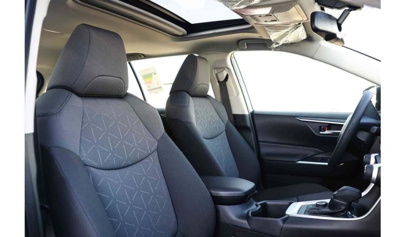 تويوتا راف ٤ 2024 تويوتا راف فور 2.5 هايبرد MID - أبيض بلاتيني لؤلؤي من الداخل أسود | للتصدير فقط