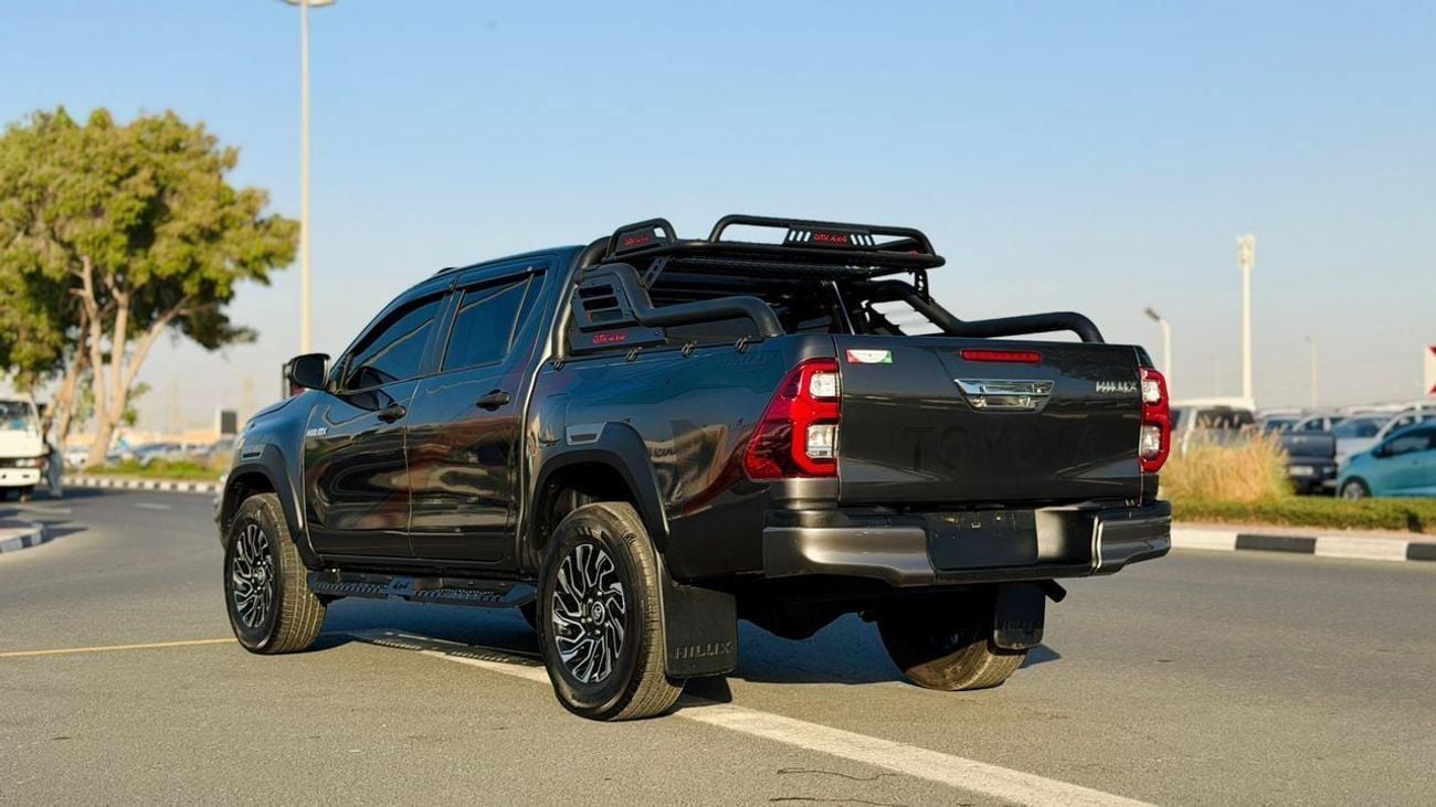 Toyota Hilux 2018| 2.8L DIESEL | AT | RHD | GR ROCCO KIT MODIFIED | GTK 4X4 SPORTS BAR WITH BASKET | ROOF MOUNTED