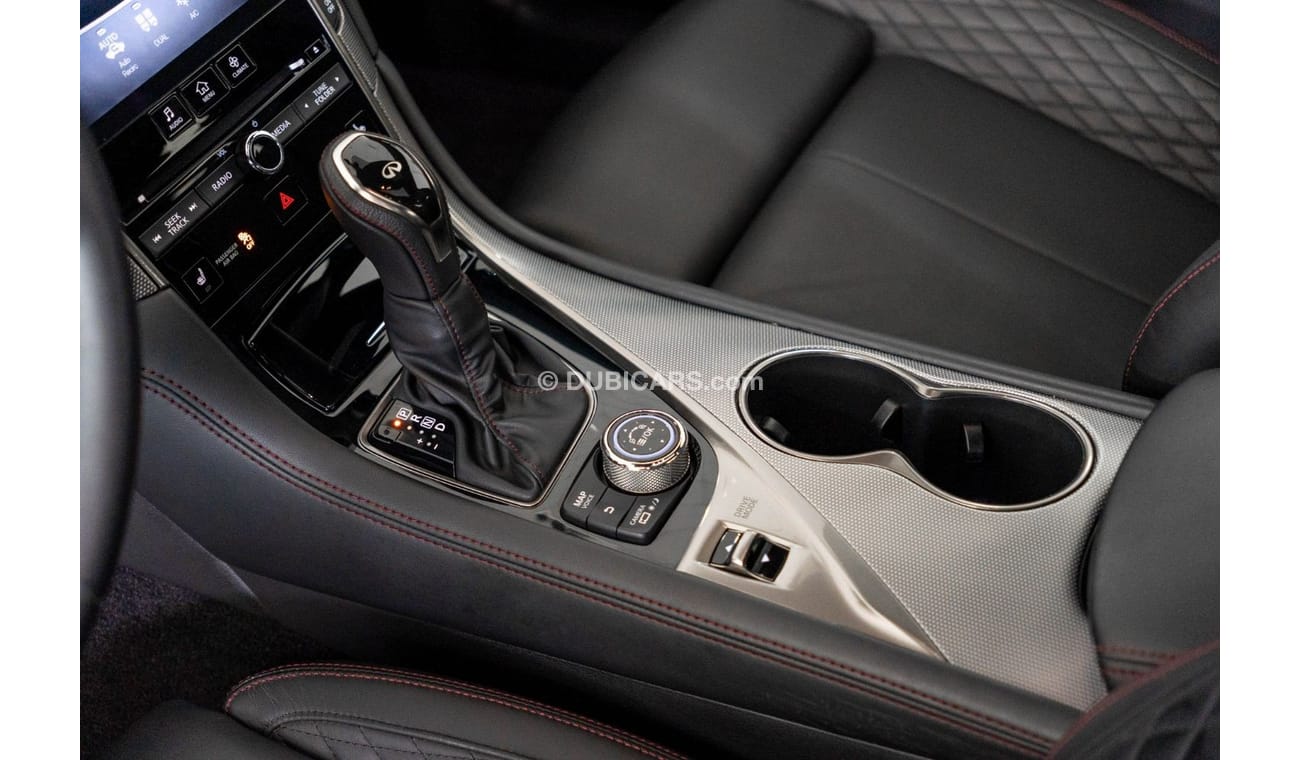 Infiniti Q50 Red Sport 400 2018 Infiniti Q50 S 3.0L V6 Red Sport / Full Infiniti History