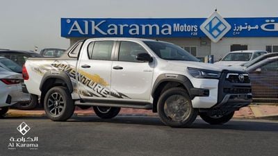 Toyota Hilux ADVENTURE SR5 - 2.8L Diesel Engine with 4x4 Automatic Transmission | Diff Lock | 360 Camera | Radar | GCC Spec