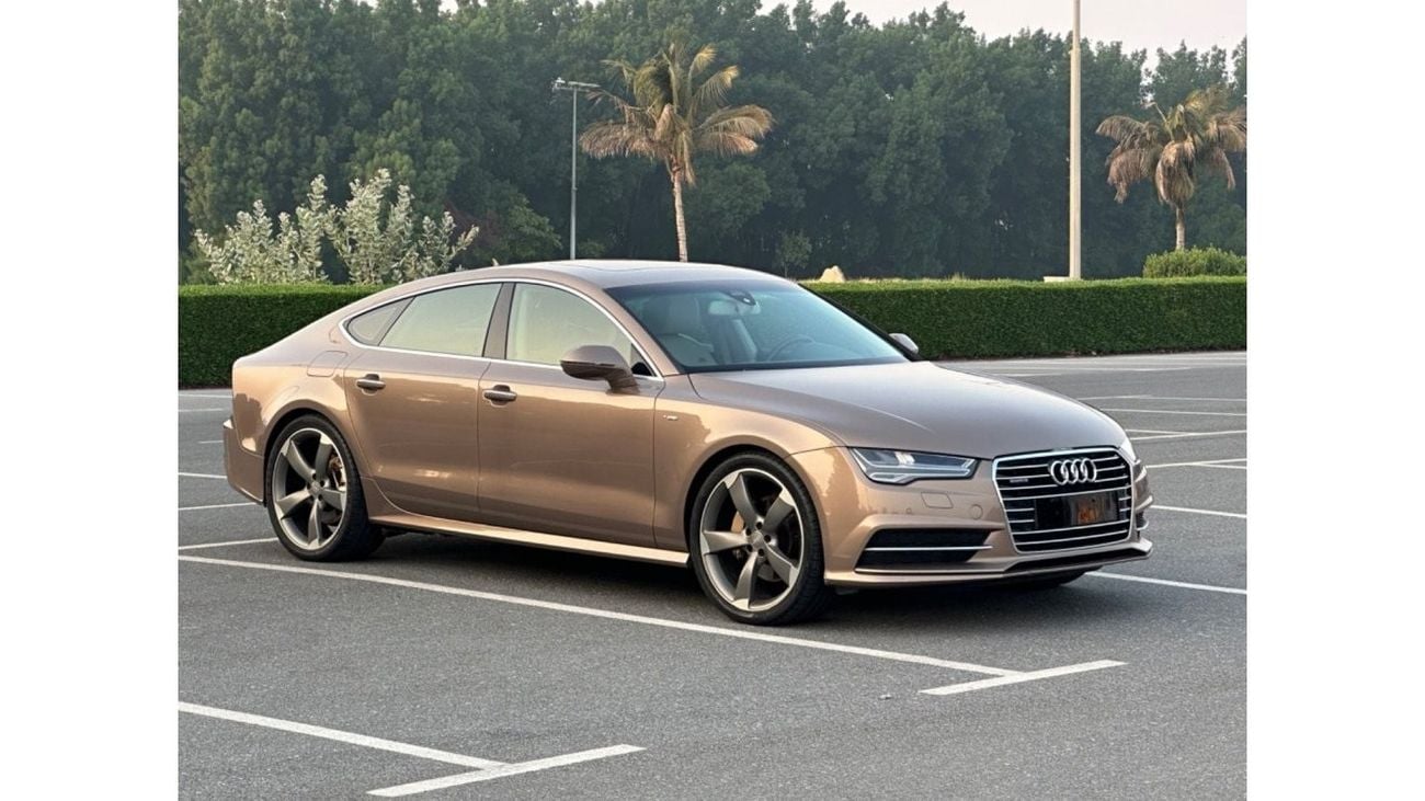 Audi A7 35 FSI quattro Exclusive MODEL 2015 GCC CAR PERFECT CONDITION INSIDE AND OUTSIDE FULL OPTION PANORAM