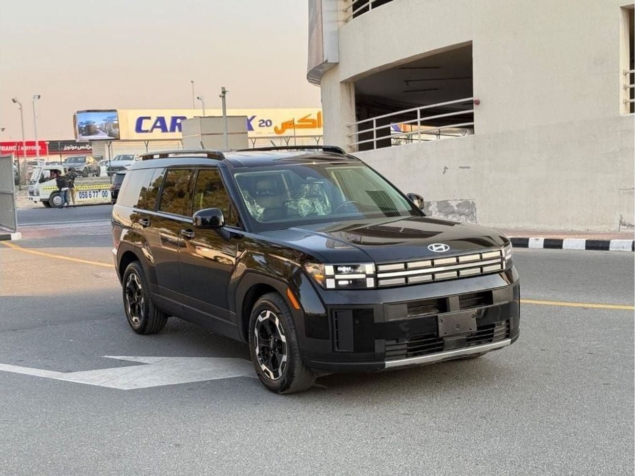 هيونداي سانتا في 2024 Limited 7 SEATS 2.5 TURBO NOM ACCIDENT LOW KM USA SPEC