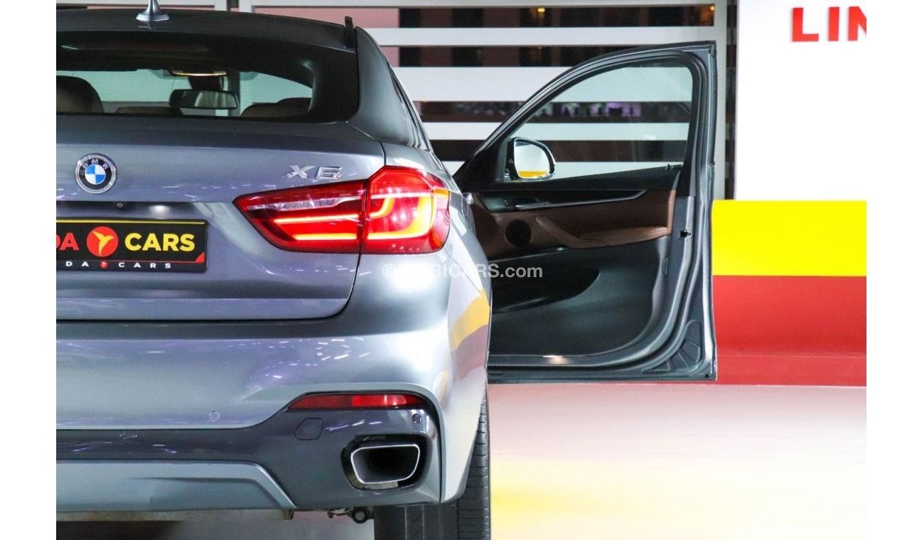 BMW X6 35i Exclusive RESERVED ||| BMW X6 X-Drive 35i M-Kit 2017 GCC under Agency Warranty with Flexible Dow