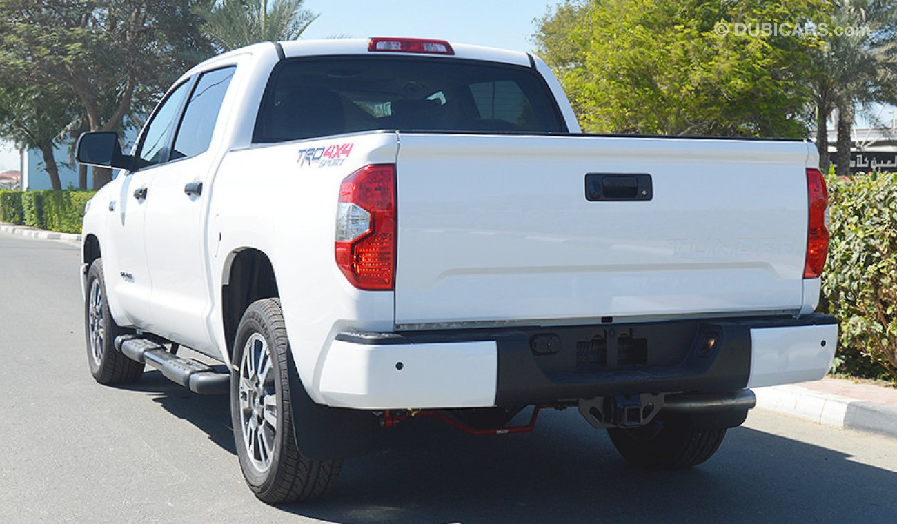 Toyota Tundra Crewmax TRD SPORT with Black Side-Steps, 5.7L, V8, 0km, RAMADAN OFFER!