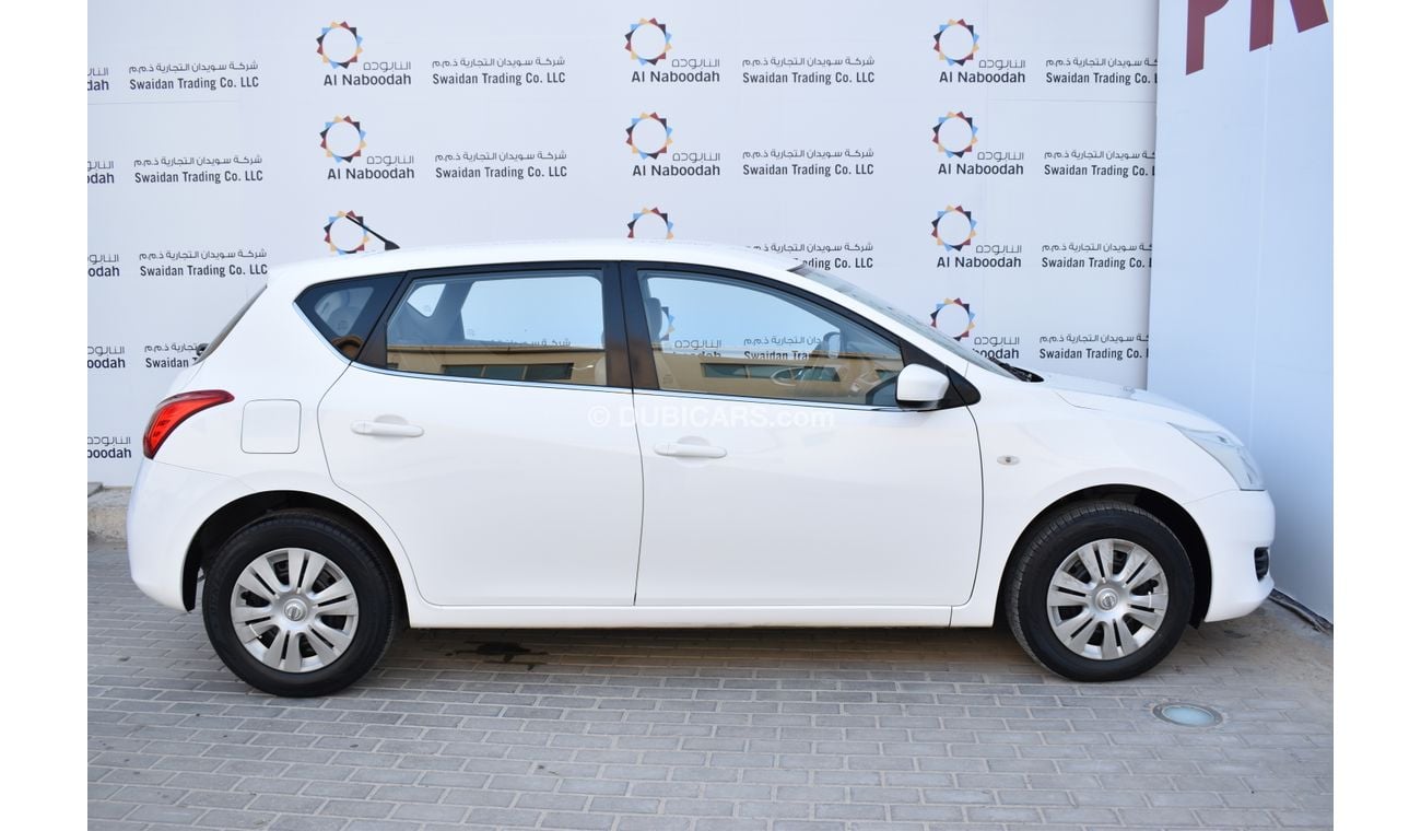 Nissan Tiida 1.6L S 2016 GCC DEALER WARRANTY