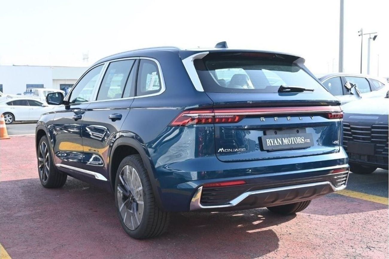 جيلي مونجارو Geely Monjaro 2.0L Turbo, 4WD Petrol, Model 2024 , Color Teal