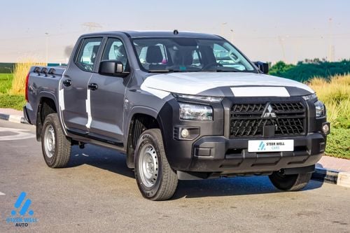 ميتسوبيشي L200 GL 2027 | محرك ديزل سعة 2.4 لتر | كابينة مزدوجة، دفع رباعي | ناقل حركة يدوي 5 سرعات، فئة متوسطة | أفضل 