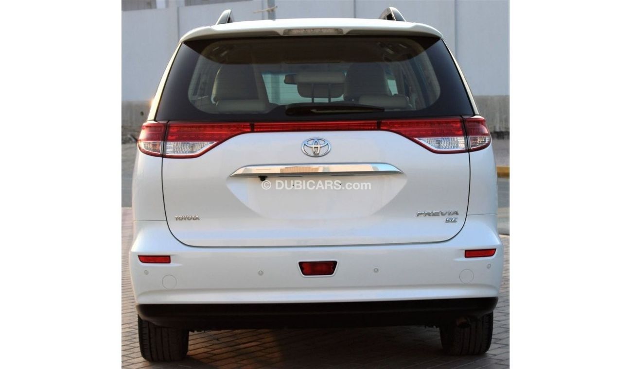 Toyota Previa Toyota Previa 2018 GCC No.1 full option in excellent condition, without accidents, very clean from i