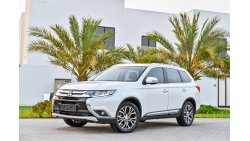 Mitsubishi Outlander 4WD | 862 P.M |  0% Downpayment | Full Option | Exceptional Condition