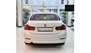 بي أم دبليو 320 ORIGINAL PAINT ( صبغ وكاله ) BMW 320i 2015 Model!! in White Color! GCC Specs