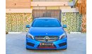 Mercedes-Benz A 250 AMG  | 1,351 P.M | 0% Downpayment | Full Option | Exceptional Condition!