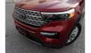 Ford Explorer Limited | 2,742 P.M  | 0% Downpayment | Spectacular Condition!