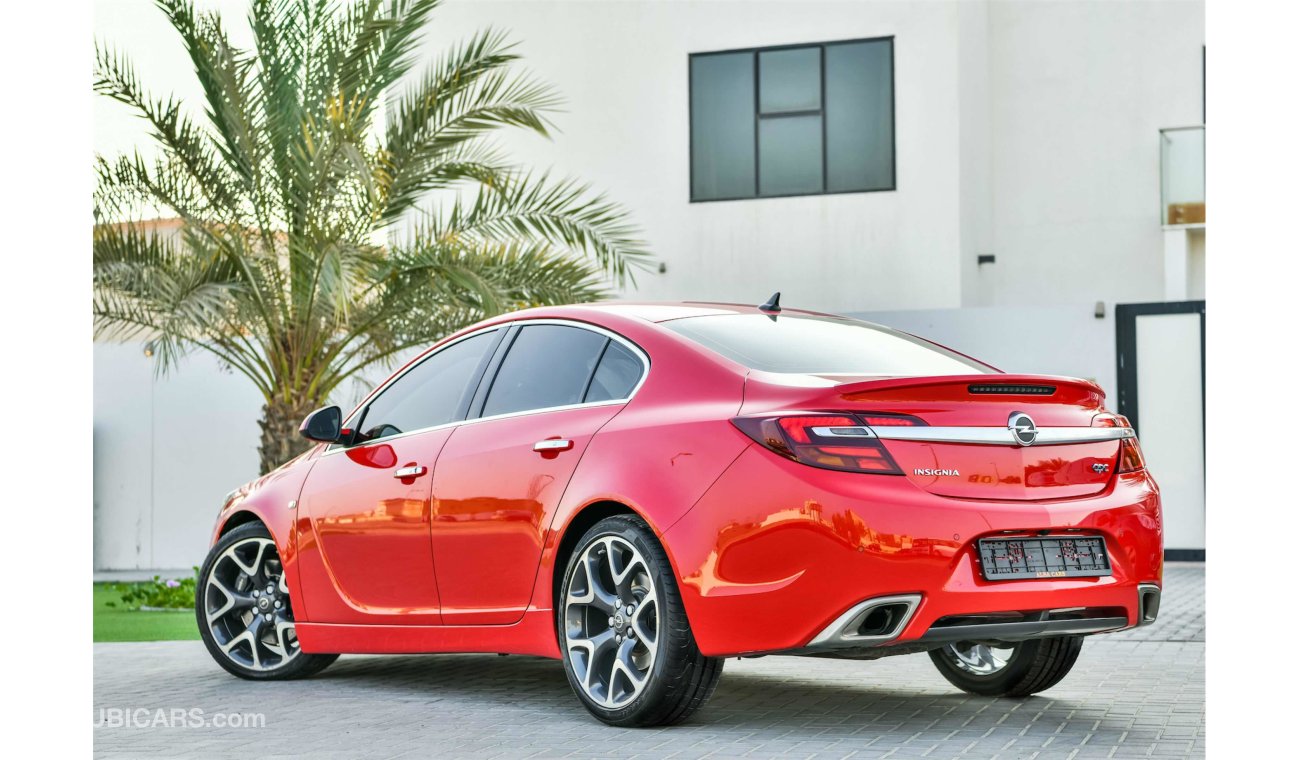 أوبل إنسيجنيا 2 Y Warranty! Opel Insignia OPC 2.8L V6 AWD - GCC - AED 1,226 PER MONTH - 0% DOWNPAYMENT