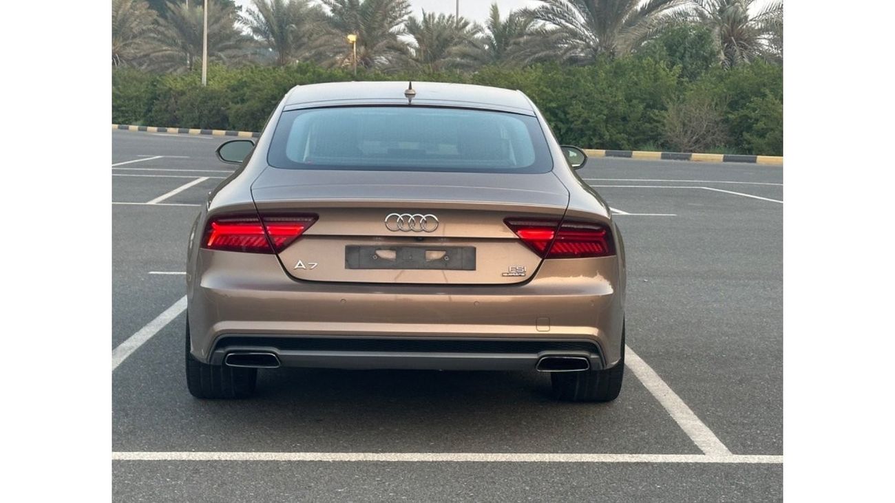 Audi A7 35 FSI quattro Exclusive MODEL 2015 GCC CAR PERFECT CONDITION INSIDE AND OUTSIDE FULL OPTION PANORAM