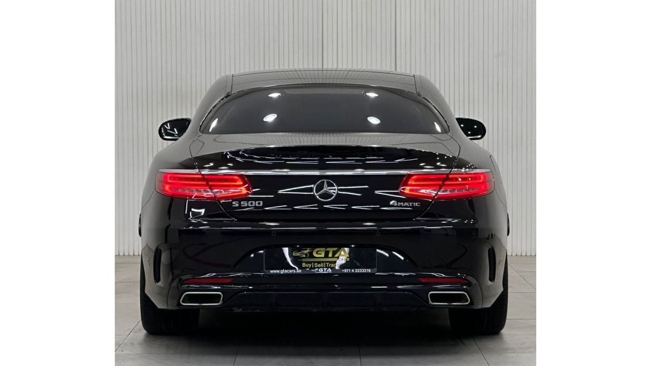 Mercedes-Benz S 500 Coupe 2017 Mercedes Benz S500 AMG 4MATIC, Warranty, Mercedes Service History, Full Options, GCC