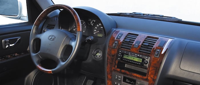 Hyundai Terracan interior - Cockpit