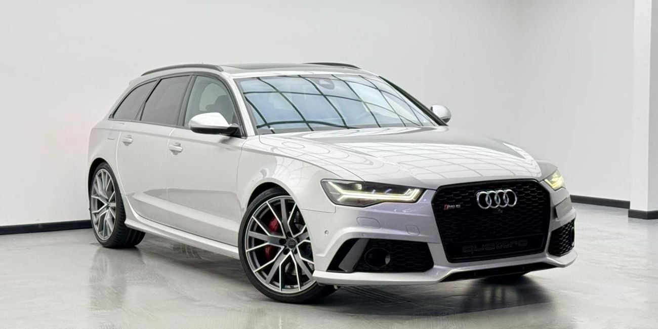 Audi RS6 Performance 4.0L 2017 Audi RS6 Performance, Full Audi Service history, GCC