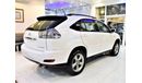 Lexus RX 330 Amazing Lexus RX 330 2005 Model!! in White Color! GCC Specs