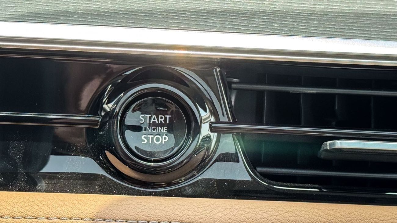 Infiniti QX80 Sensory Bench Chairs 3.5L Sensory 2025 Brand New GCC For Export Only 3.5L Twin Turbo