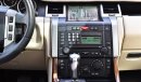 لاند روفر رينج روفر سبورت خليجى موديل 2009 فتحة جلد رنجات حساسات مثبت سرعة تحكم بحالة ممتازة