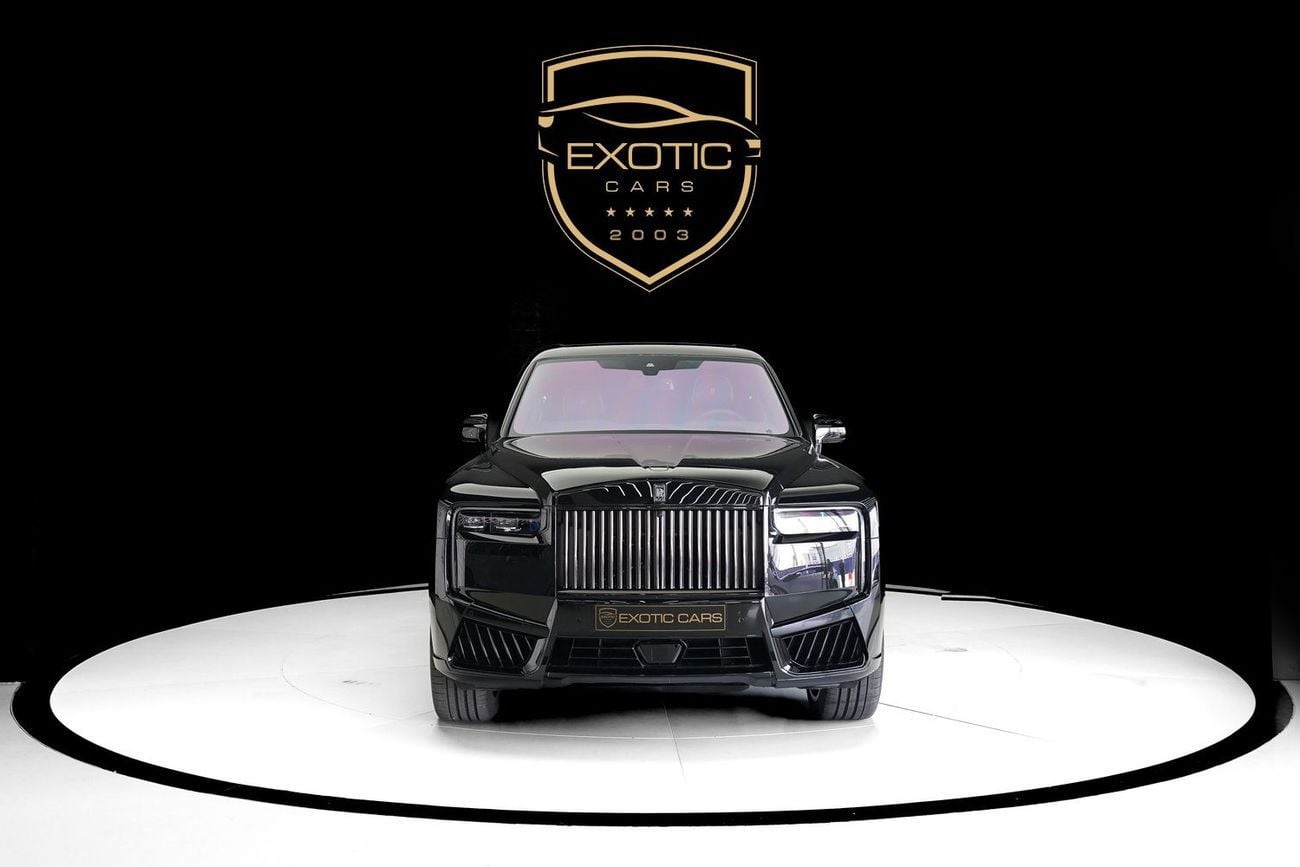 Rolls Royce Cullinan BLACK BADGE