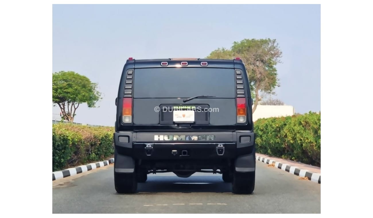 Hummer H2 6.0L-8 Cyl-4WD-excellent condition-GCC Specs