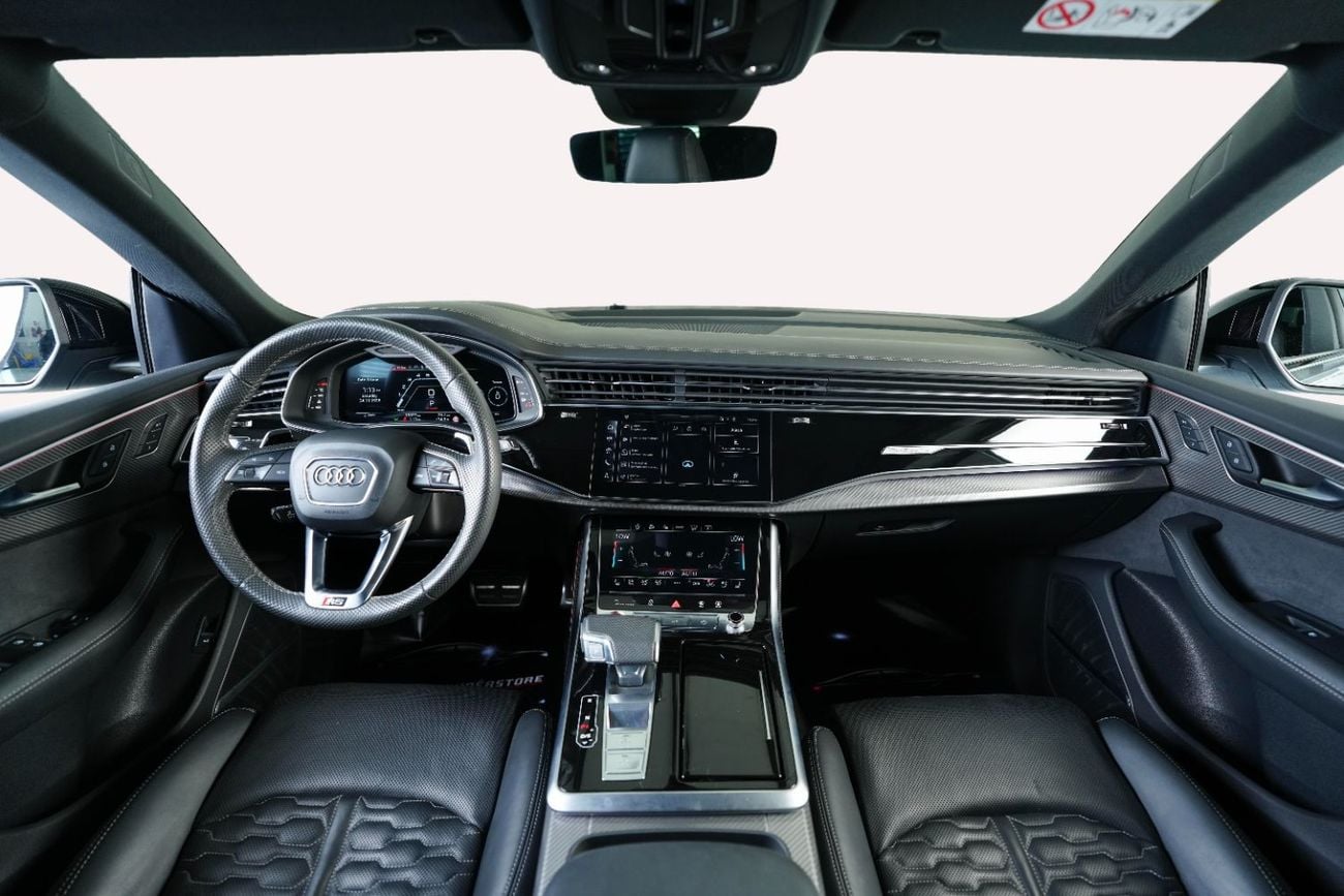 Audi RSQ8 STANDARD High Gloss Black Styling Package-23 Inch Alloys-Al Nabooda Service Contract Until 2029