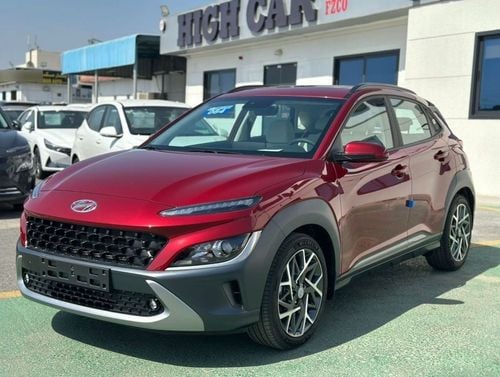 Hyundai Kona 2023 HYUNDAI KONA 1.6L (HYBRID) DARK RED COLOR