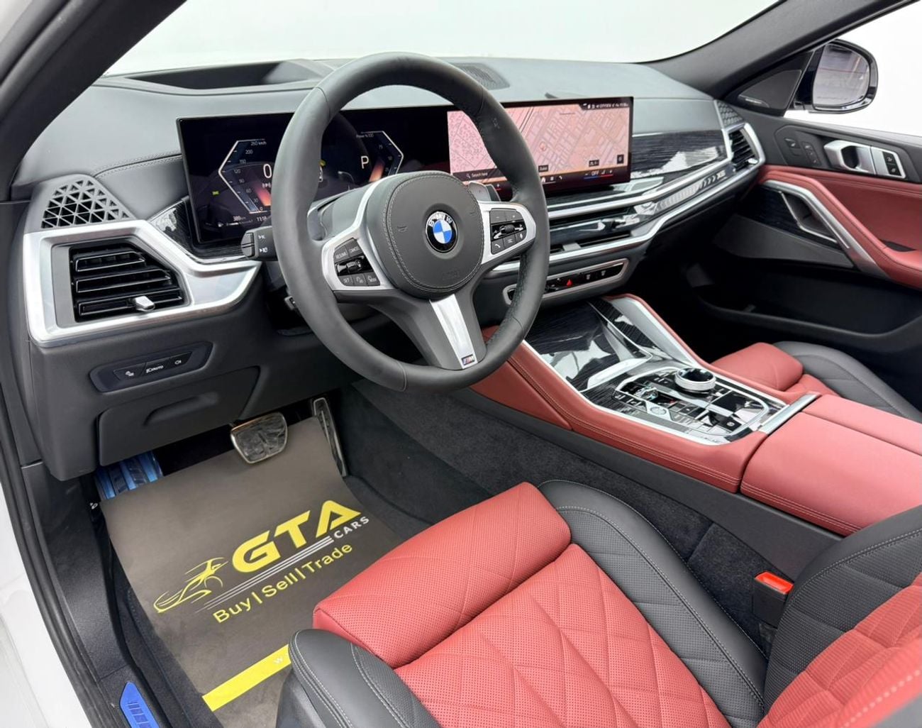 بي أم دبليو X6 2024 BMW X6 xDrive40i M-Sport PRO, 2029 BMW Warranty + Service Pack, Full BMW Service History, GCC