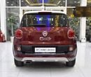 Fiat 500L EXCELLENT DEAL for our FIAT 500 L ( 2015 Model ) in Red Color GCC Specs