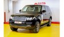 Land Rover Range Rover Vogue SE Supercharged RESERVED ||| Range Rover Vogue SE Supercharged 2014 GCC under Agency Warranty with Flexible Down-Pay