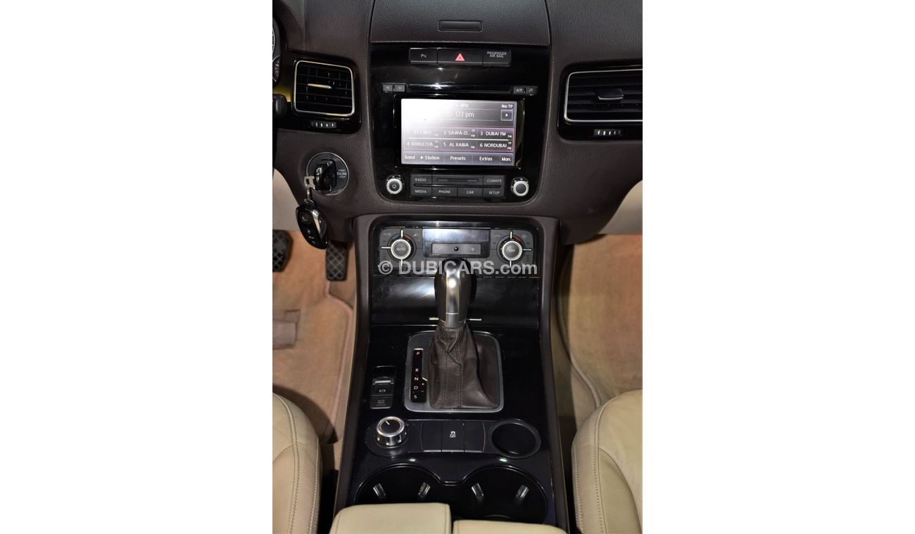 Volkswagen Touareg EXCELLENT DEAL for our Volswagen Touareg 2011 Model!! in Brown Color! GCC Specs