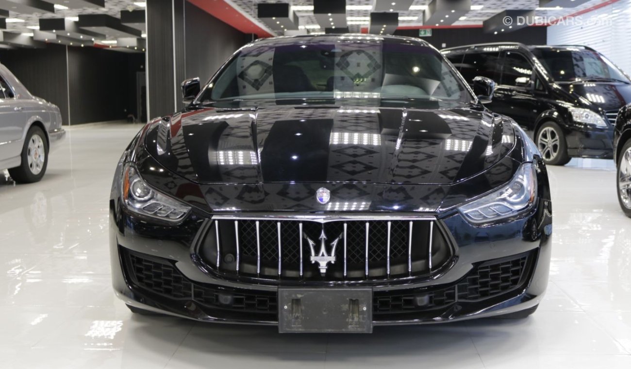 مازيراتي جيبلي MASERATI GHIBLI-2018- LOW MILEGE-18760 MILES