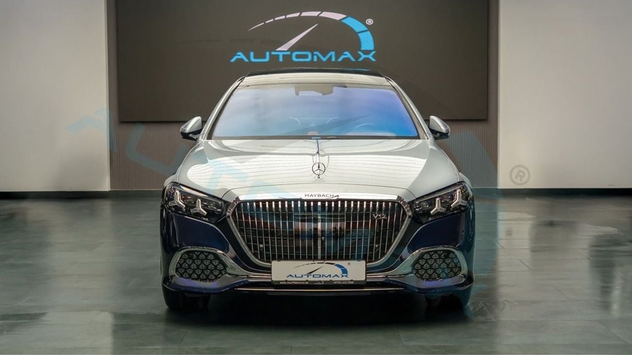 مرسيدس مايباخ S680 مايباخ 4MATIC سيارة موديل 2027، محرك 6.0 لتر ثنائي التوربو V12، قطعت 0 كيلومتر، حاصلة على ضمان لمدة سنتين غير محدو