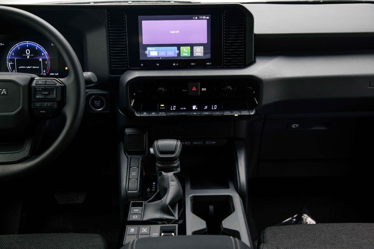 Toyota Prado Urban E 2.4L - Super White Inside Black | Export Only