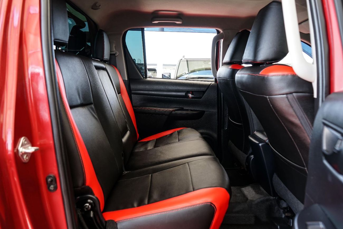 تويوتا هيلوكس The Toyota Hilux is a legendary, tough, and reliable mid-size body-on-frame pickup truck known for i