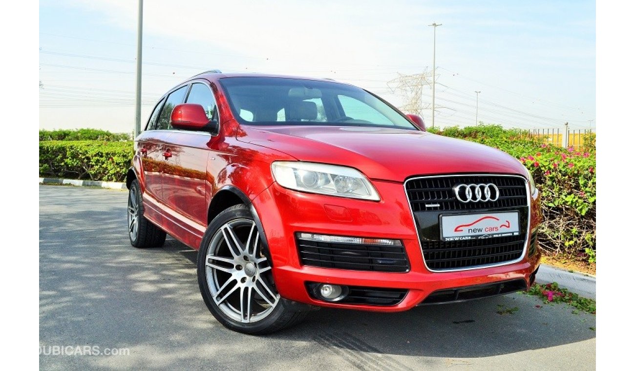 Audi Q7 - ZERO DOWN PAYMENT - 1,075 AED/MONTHLY - 1 YEAR WARRANTY