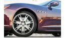 Maserati Quattroporte GranLusso | 2,936 P.M | 0% Downpayment | Spectacular Condition!