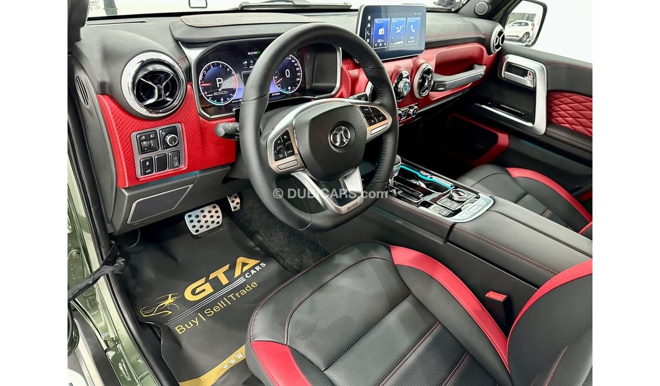 بايك BJ40L 2023 BAIC BJ40, Full BAIC Service History, BAIC Warranty 2027, Low Kms, GCC Specs