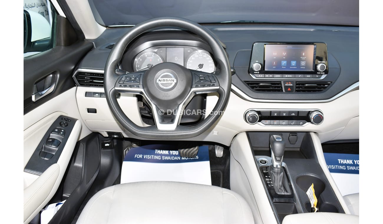 Nissan Altima AED 1039 PM 2.5L S 2020 GCC DEALER WARRANTY