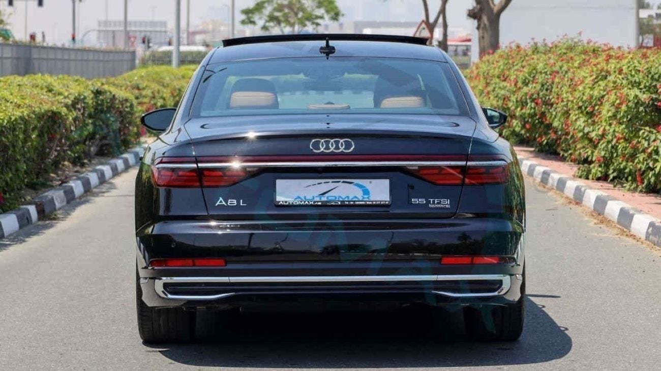 Audi A8 L 55 TFSI Quattro V6 3.0L AWD 2024 GCC With 3 Years Warranty & 5 Years Or 75K Km Service @Official D
