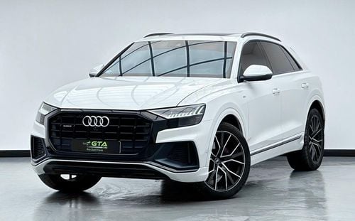 Audi Q8 55 TFSI quattro 3.0L SUV 2021 Audi Q8 S-Line 55 TFSI Quattro, April 2026 Audi Warranty + Service Con
