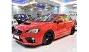 سوبارو امبريزا WRX ORIGINAL PAINT ( صبغ وكاله ) ONLY 84000 KM! EXCELLENT CONDITION Subaru WRX AWD 2016 Model! GCC Specs