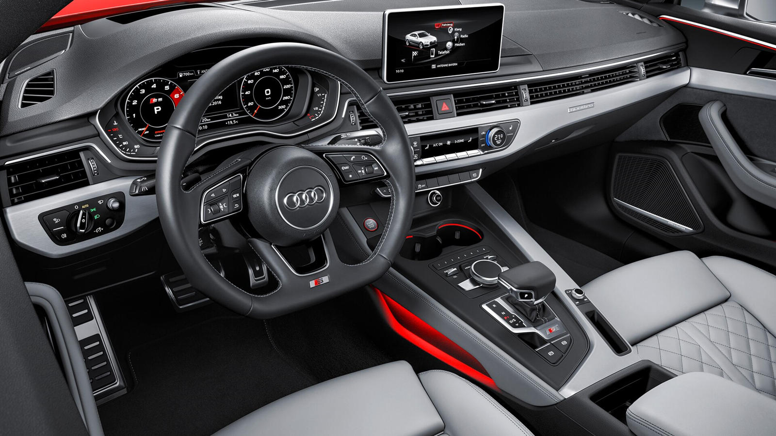 Audi S5 interior - Cockpit