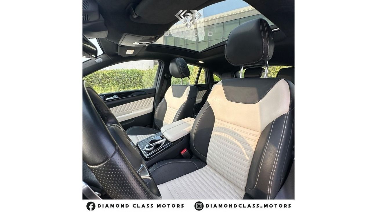 Mercedes-Benz GLE 43 AMG Coupe Mercedes GLE 43 AMG   Black Edition  V6-Biturbo Panoramic  Full Option  GCC 2018 Under Warrant