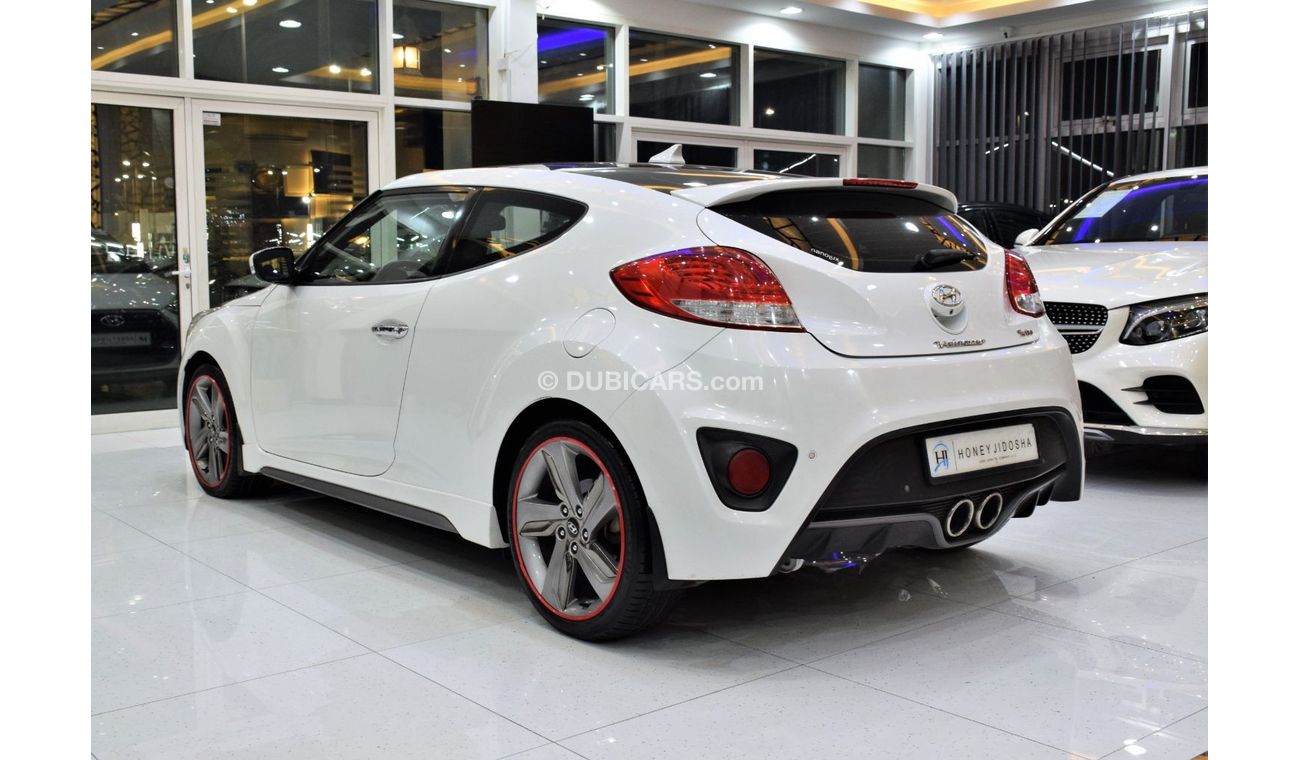 Hyundai Veloster Turbo EXCELLENT DEAL for our Hyundai Veloster TURBO ( 2016 Model! ) in White Color! GCC Specs